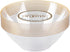 Blue Sky Organic Disposable Clear Bowls, 6 Oz, 10 Count with Gold Rim, Stylish Dinnerware for Events