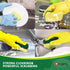 ORIGHTY Heavy Duty Cellulose Scrub Sponges - 24 Count, Powerful Scrubbing & Cleaning for Dishes and Kitchen
