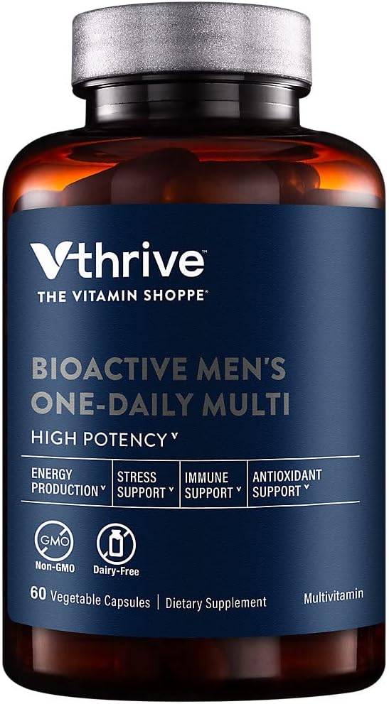 Once-Daily Bioactive Multivitamin for Men, 60 Vegetarian Capsules