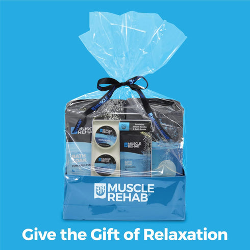 Magnesium Epsom Salt Arnica Bath Bombs - Fast-Absorbing Muscle Soak for Post-Workout, 4 Bombs