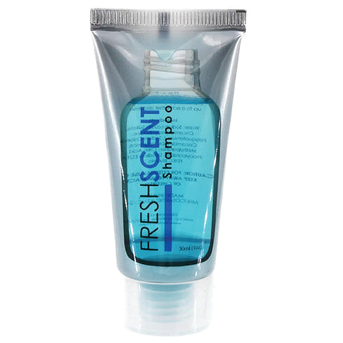 WNL Products 1400T Personal Care Travel Kit, TSA Compliant Essentials in Clear Pouch, Premium Hygiene Supplies