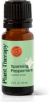 Plant Therapy Sparkling Peppermint Laundry Essential Oil Blend, 10 mL (1/3 oz) Pure, Undiluted Wash Fragrance and Scent