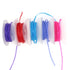1 Roll/15Ft Orthodontic Dental Elastic Power Chains, Ultra Power Rubber Chain Long Short Closed (Violet)