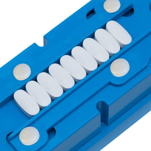 Multiple Pill Splitter, Original Patented Design for Splitting Round or Oblong Pills, US Patent No. 9,827,165