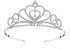 Lovelyshop Rhinestone Crystal Tiara - Wedding Bridal Prom Birthday Pageant Princess Crown, 1 Pack