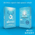 Airmax Sport Nasal Dilator - Small Breathing Aids for Fitness, Running, Pilates - Transparent Two-Pack