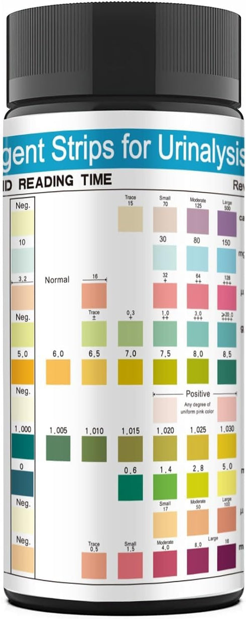 HEMOTOUCH Test Strips 10-in-1,10 Parameters 100 nos