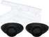 Super Sunnies Slim Flex UV Eye Protection Eyeshields - FDA Compliant Tanning Bed Goggles, Red Light Therapy Glasses