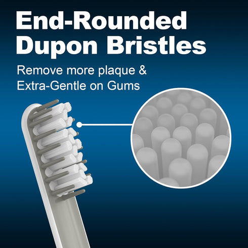 Toothbrush Replacement Heads Compatible with Quip, 8 Packs - Electric Brush Head Refill