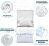 ZSZMFH 12 Pack Moisture Absorber Hanging Bags, Fragrance Free Humidity Packs for Closet Dehumidifier