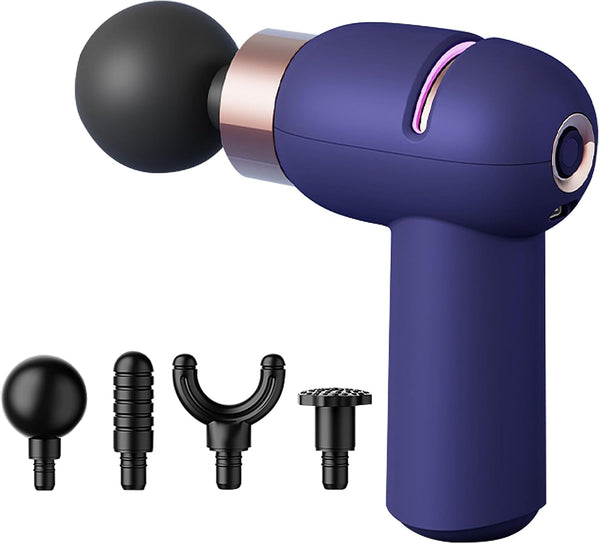 RQH Massage for Back and Neck, Deep Tissue Full Body Massager, Purple Black