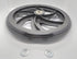Replacement Wheel for Rollator Model 10257, 7.5" Black Wheels for Walker Rollator