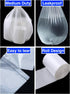 440 Counts 2.6 Gallon Clear Trash Bags ENK, Small Bathroom Trash Bags for Home Kitchen and Office