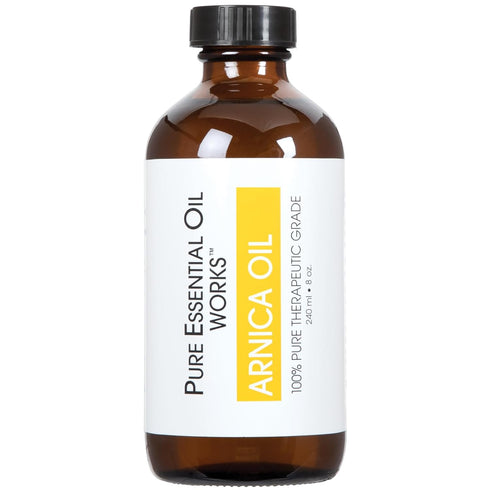 Arnica Oil, 100% Pure, Natural, Paraben-Free, 8 Ounces