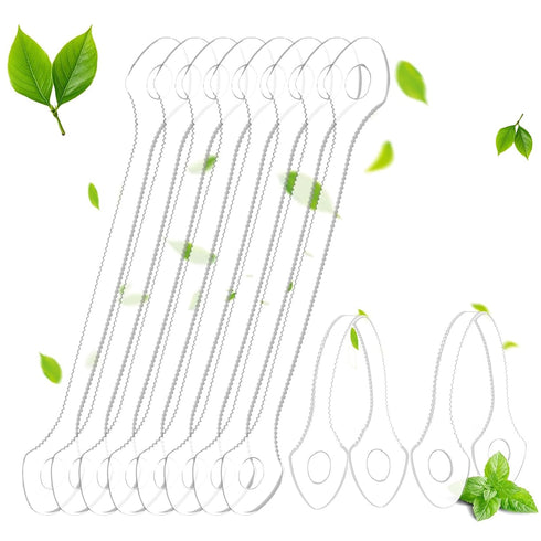 Jcwto 20 Count Disposable Tongue Scraper, Tongue Cleaner for Adults and Kids, Ergonomic