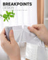 150 Counts / 5 Rolls Mini Trash Bags for Mini Trash Can, 0.5 Gal, Fit 2 Liter or Less