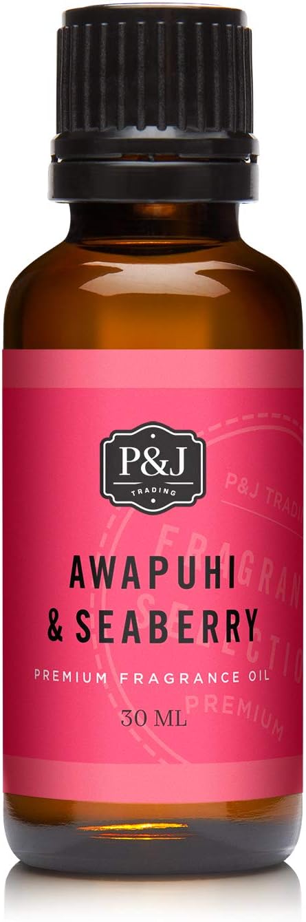P&J Trading Awapuhi & Seaberry Fragrance Oil 30ml - Candle Making, Soap Making Supplies, Diffuser Oil Scents