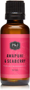 P&J Trading Awapuhi & Seaberry Fragrance Oil 30ml - Candle Making, Soap Making Supplies, Diffuser Oil Scents