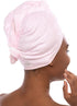 Texere Hair Towel, Women's Viscose from Bamboo and Cotton Terry, Lightweight, Absorbent, Fast Drying, Anti Frizz, Anti