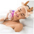 2 Pcs Animal Face Wash and Hair Bundle, Cow Headband Spa Hairband for Women, Skincare Headbands