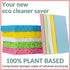 bioGo 30 Pack Compostable Pop-Up Sponges - Non-Scratch, Plant-Based Dish Sponges