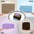 Nylon Mini Makeup Bag for Purse, Cute Waterproof Travel Pouch for Cosmetics, Sanitary Napkin Storage Clutch Organizer