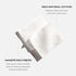 Shiseido Facial Cotton Pads - includes 165 Squares - for Softener Application & Makeup Removal - 100% Natural, Super Soft