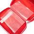 Red First Aid Bag, Empty Travel Rescue Pouch for Medicine Storage, Emergency Bag for Car Home Office