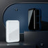 Pill Box Waterproof Travel Case, Portable Daily Pill Container with 6 Compartments for Vitamins, Fish Oils, Supplements
