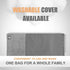 UNCN Wide Microwave Heating Pad with Washable Cover, 9 * 15" for Neck, Shoulder, and Back Pain Relief