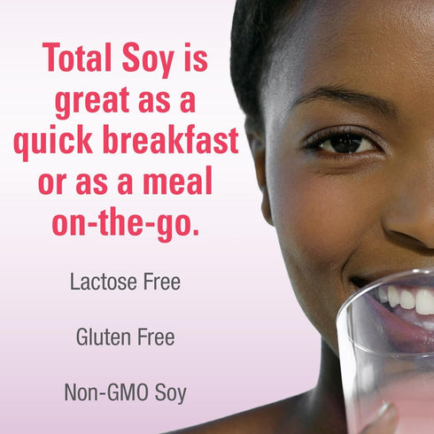 Naturade Total Soy Protein Powder - 13g Protein, Strawberry Creme, 13 Servings