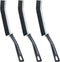Hard Bristle Crevice Cleaning Brush Set, Small Cleaning Brushes for Shower Tile and Household Use (3 Pcs)