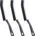 Hard Bristle Crevice Cleaning Brush Set, Small Cleaning Brushes for Shower Tile and Household Use (3 Pcs)