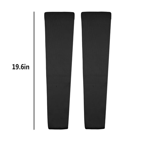 JUMISEE Men Women Warm Fleece Lined Knee Brace Leg Warmer Thermal Full Leg Sleeve Knee Support for Arthritis Pain