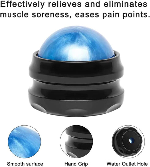 WOVTE Massage Ball, Lacrosse Balls, Self Massage Tool for Sore Muscles, Shoulders, Neck, Back, Foot, Body, Deep Tissue