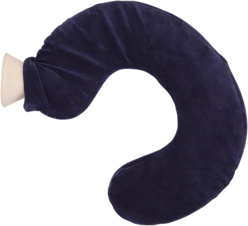 Jauarta U Shaped Hot Water Bottle Warm Neck Soft Rubber Hot Water Bag