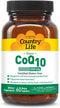 Country Life Simply CoQ10 100mg Vegan Softgels, 60 ct for Heart Function & Energy