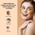 LE GUSHE Under Eye Mask & Under Eye Patches (20 Pairs) - Gold Eye Mask with Collagen & Amino Acid, Cooling Eye Care for Wrinkles, Puffy Eyes & Dark Circles, Brightening Skincare