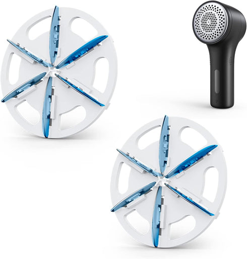 VASSON 6 Pack Fabric Shaver Replacement Blades for One-head Sweater Shavers