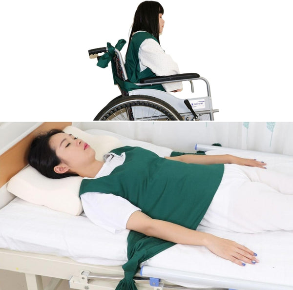 YingXue Vest Restraint Suit for Bed or Wheelchair, Anti Fall Bed Restraint Waist