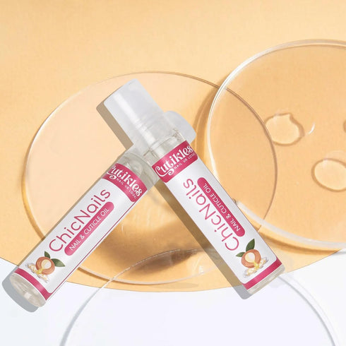 Nail & Cuticle Oil with goodness of Almond & Jojoba Oil. Nourishing Care for Longer and Stronger Nails - 0.33 FL. OZ