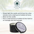 Massage Oil Candle – 6oz with Pour Spout – All Natural Coconut & Soy Blend – Melts to Warm Hydrating Body Oil