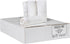 Aluf Plastics White Trash Bags, 8 Gallon, 0.7 Mil, 20" x 22", Pack of 250, for Home, Kitchen, Bathroom, Office