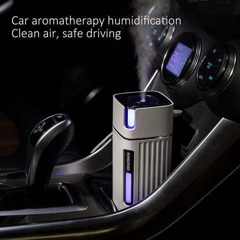 SINREGE 2 Colorful Cool Aromatherapy Diffusers, USB Personal Desktop Essential Oil Diffuser Cool Mist Humidifier