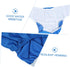 LOORGVEL 2Pcs Reusable Adult Cloth Diapers Adjustable Leakproof Washable Nappies for Men Women Elderly Breathable Soft