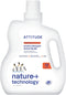 ATTITUDE Liquid Laundry Detergent, EWG Verified, HE Compatible, Plant-Based & Vegan, Natural