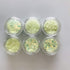 PrettyG 6 Boxes Set Luminous Nail Art Glitter, Glow in The Dark 3D Sparky Moon Butterfly Flower Stickers for DIY Craft