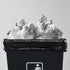 18 Gallon Large Black Trash Bags, 1 Roll/100 Counts