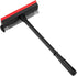 Neeklinny Professional 8.1" 2 in 1 Window Squeegee with 16" Long Handle,Car Squeegee