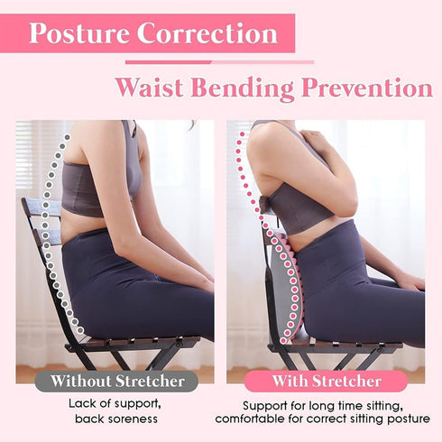 Refresh Neck & Back Stretcher, Posture Corrector Board for Lower Back Pain Relief, Herniated Disc, Sciatica